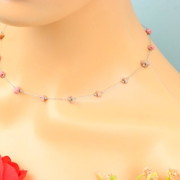 Delicate & Contemporary Necklace Chain, A Lovely Choice for Women, EVCH1021 - Picture 8 of 15